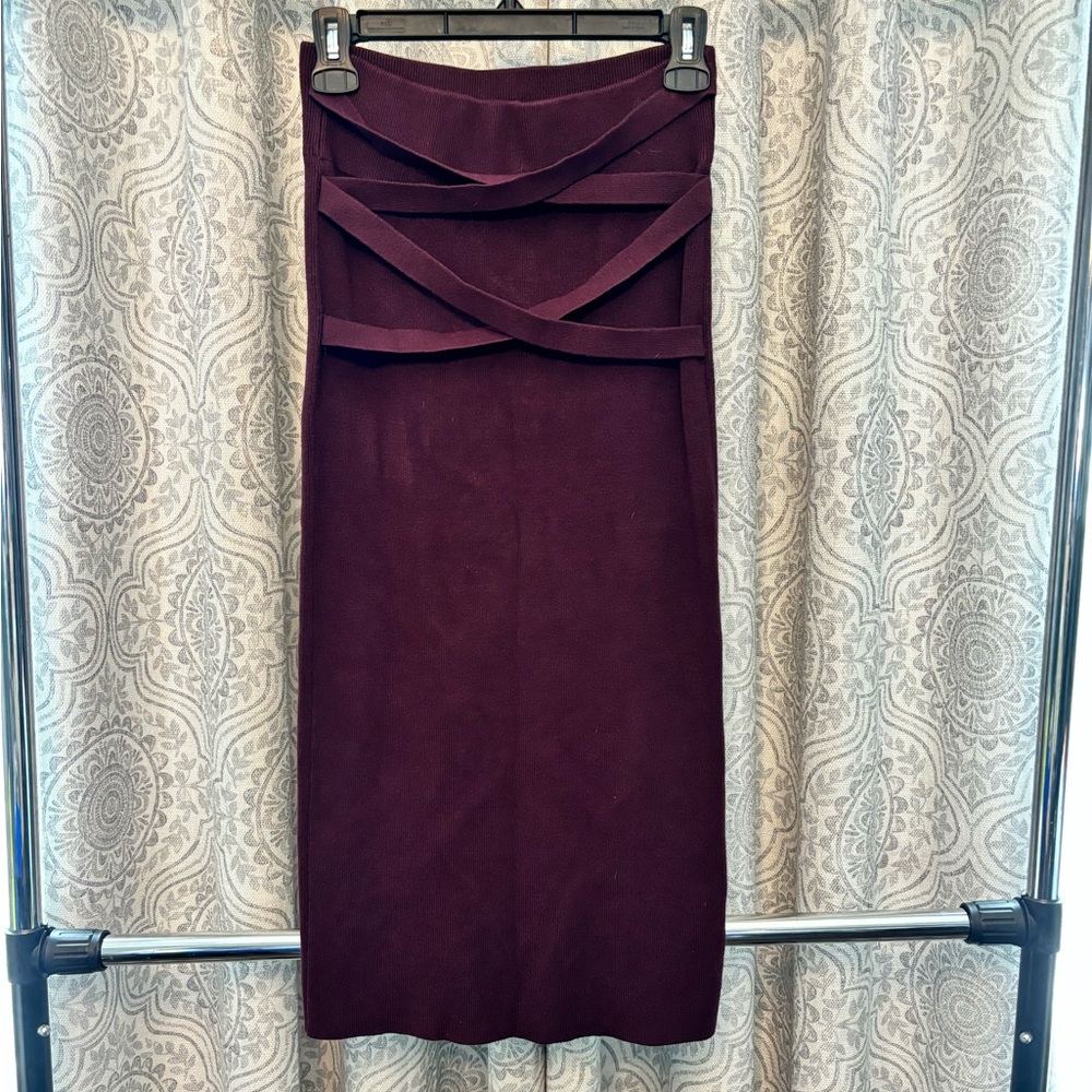 Maroon skirt/dress